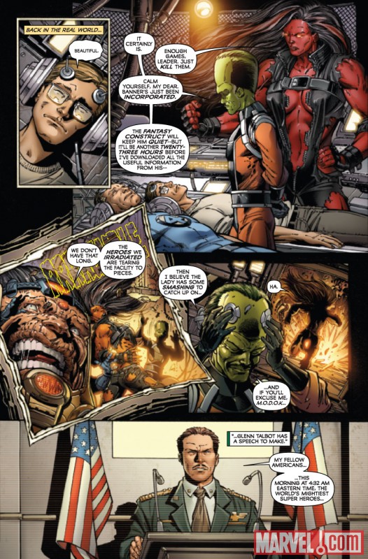 INCREDIBLE HULK #609 preview art by Paul Pelletier