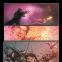 X-FORCE #27 interior art by Mike Choi and Sonia Oback