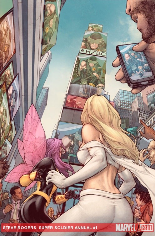 Steve Rogers: Super-Soldier Annual #1 preview art by Ibraim Roberson