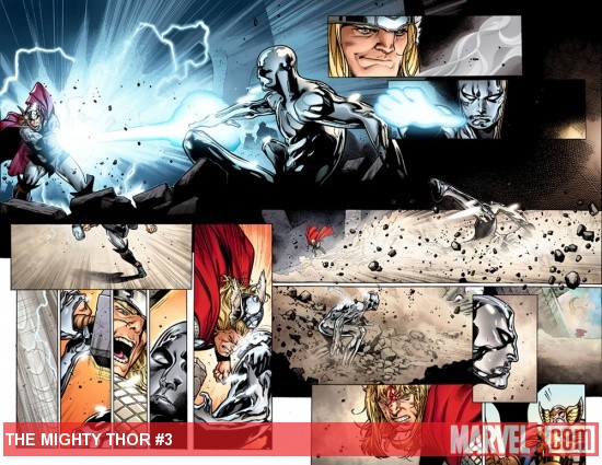 The Mighty Thor #3 preview art by Olivier Coipel