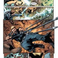 Ultimate Comics Hawkeye #1 preview art by Rafa Sandoval