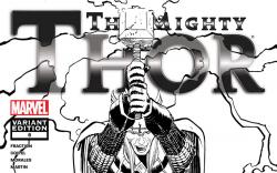 The Mighty Thor (2011) #6, Architect Sketch Variant cover