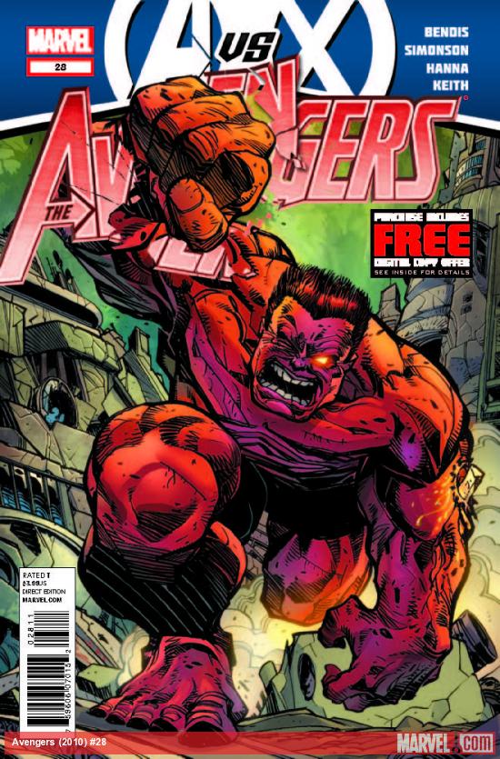 AVENGERS 28 (AVX, WITH DIGITAL CODE)