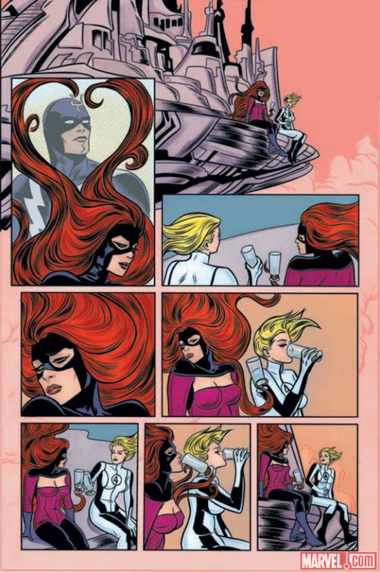 FF (2012) #1 preview art by Mike Allred