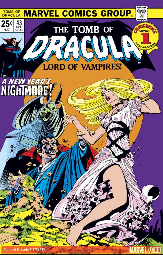 Tomb of Dracula (1972) #43 Cover