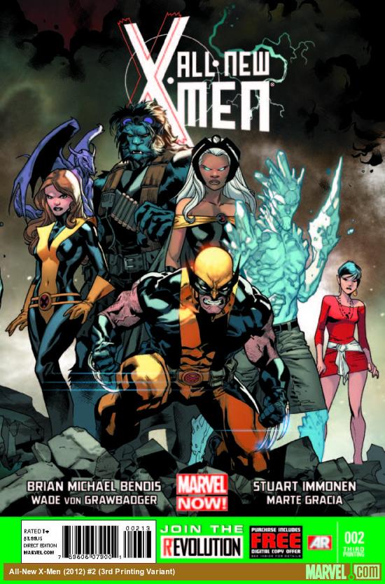 ALL-NEW X-MEN 2 3RD PRINTING VARIANT (NOW, WITH DIGITAL CODE)