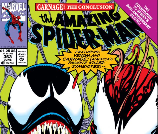 Amazing Spider-Man (1963) #363 Cover