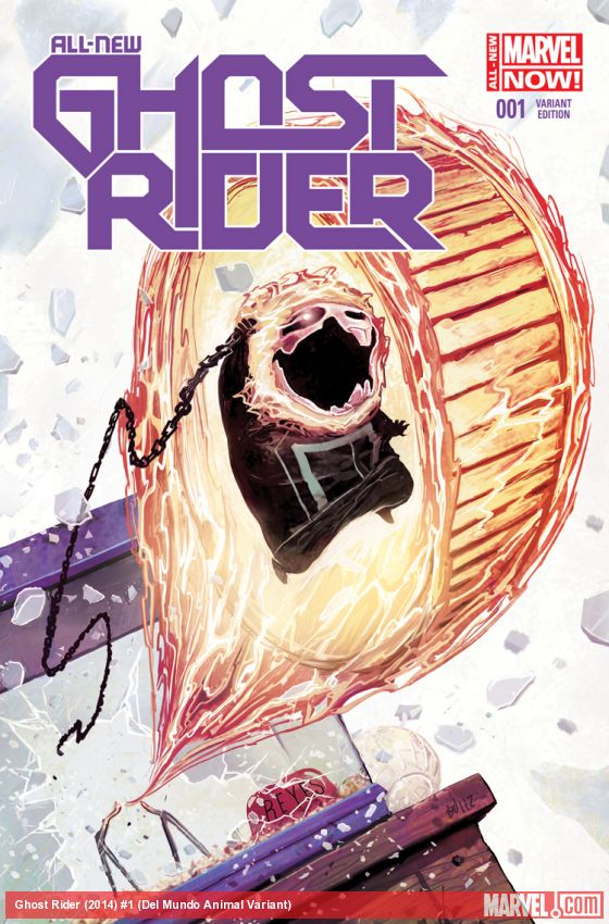 All-New Ghost Rider (2014) #1 (Del Mundo Animal Variant)