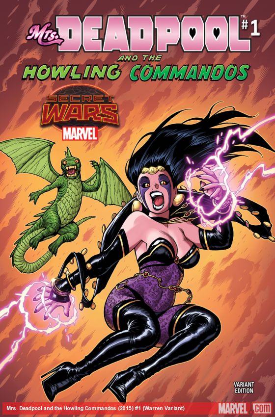Mrs. Deadpool and the Howling Commandos (2015) #1 (Warren Variant)