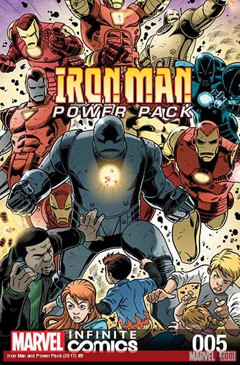 Iron Man and Power Pack Infinite Comic (2017) #5