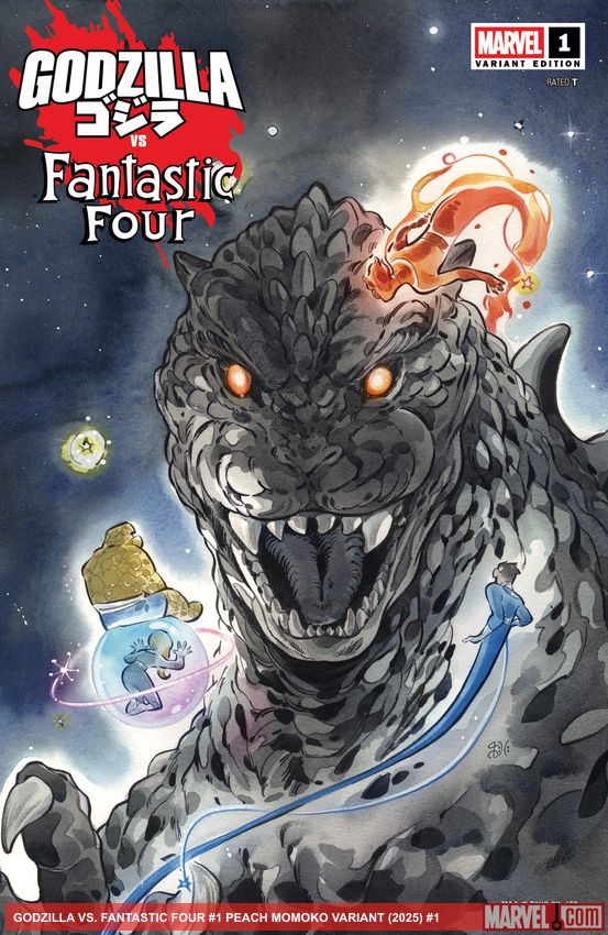 GODZILLA VS. FANTASTIC FOUR (2025) #1 (Variant)