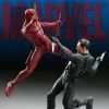 The Punisher vs. Daredevil Modern Version Polystone Diorama from Sideshow Collectibles