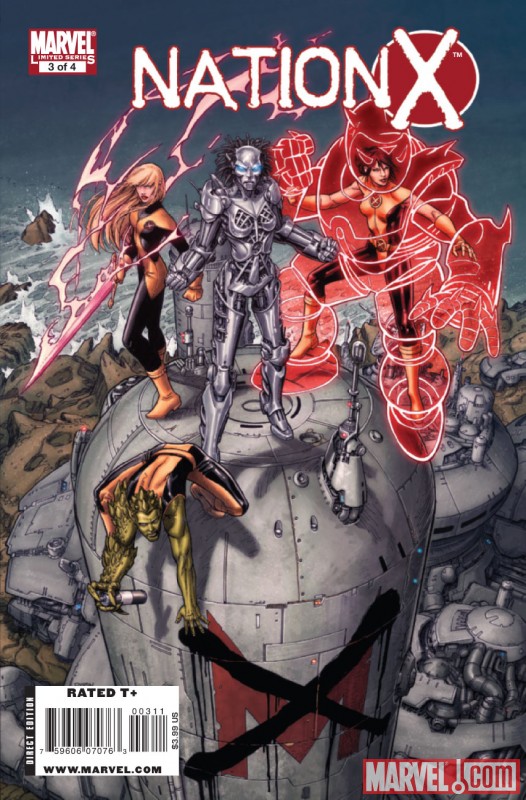 NATION X #3  Cover by Dustin Weaver