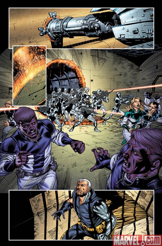 Art from CABLE #18 by Gabriel Guzman