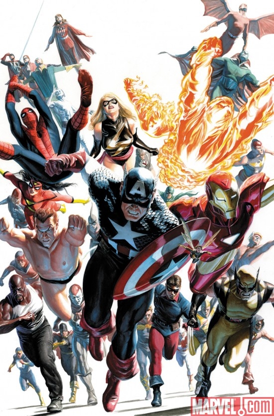 AVENGERS/INVADERS HC #12 cover