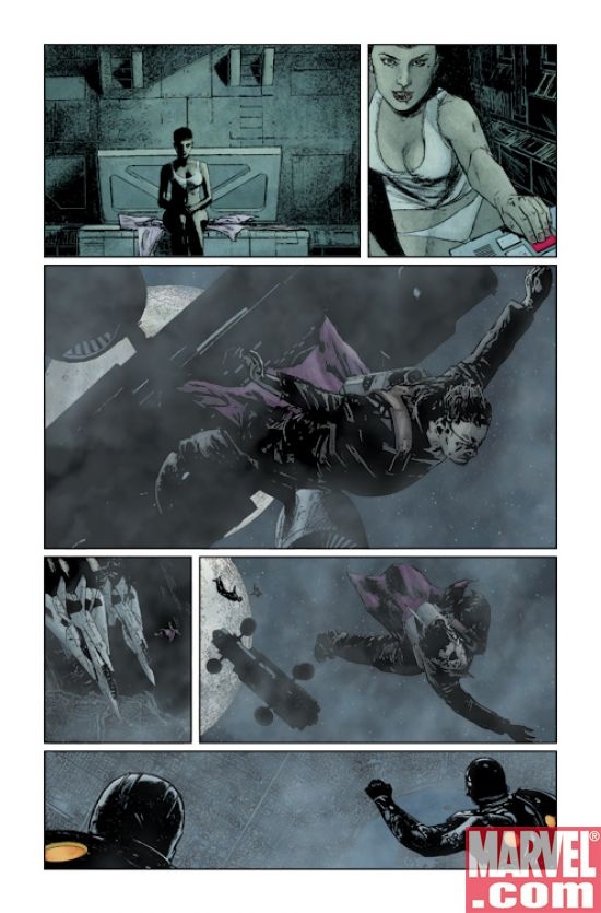 MIGHTY AVENGERS #12 preview art by Alex Maleev