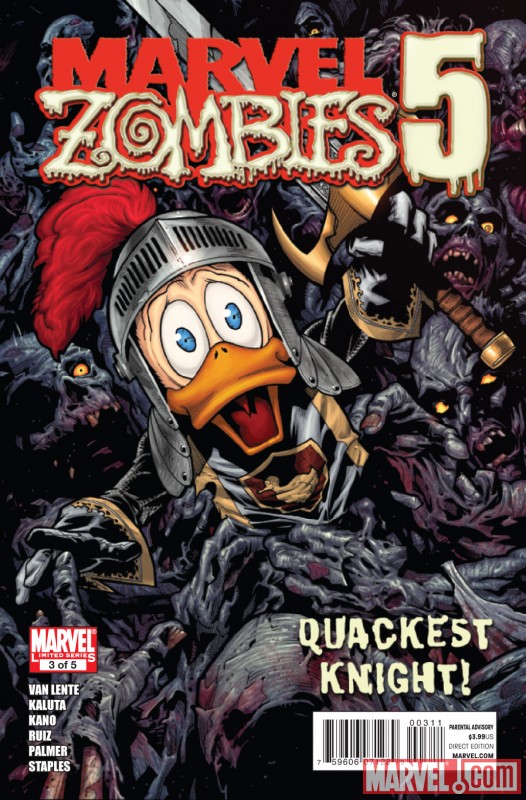 MARVEL ZOMBIES 5 #3 cover by Leonard Kirk