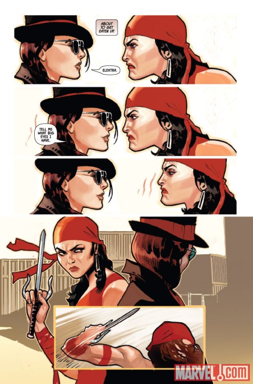BLACK WIDOW #3 preview art by Daniel Acuna