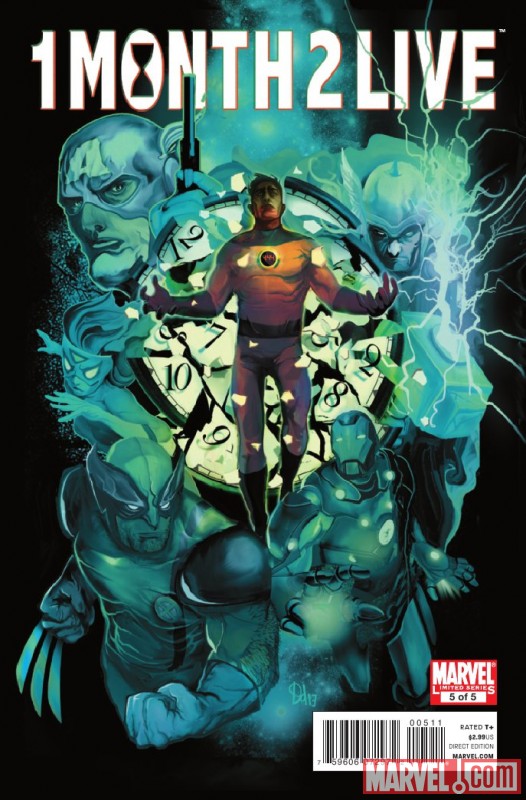 Image Featuring Wolverine, Captain America, Iron Man, Spider-Woman (Jessica Drew)