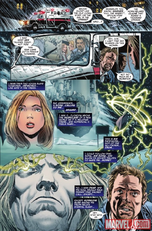 VALKYRIE #1 preview page by Phil Winslade