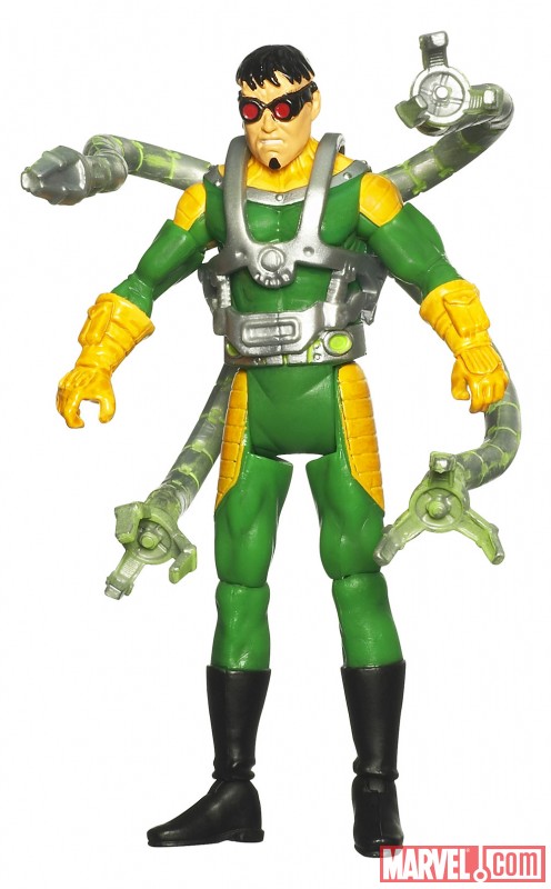Hero and Villain Assist Doc Ock