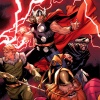 Thor and the Warriors Three by Olivier Coipel
