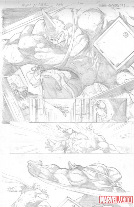 Sketch by Lee Garbett