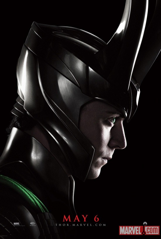 New Thor movie poster featuring Loki at Wondercon