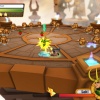Screenshot of Valkyrie and Loki from Super Hero Squad Online