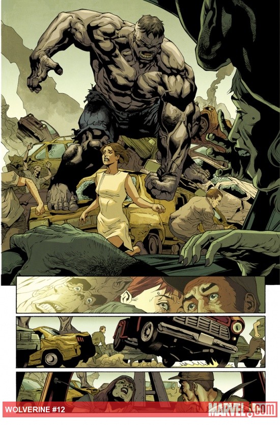 Wolverine (2010) #12 preview art by Renato Guedes