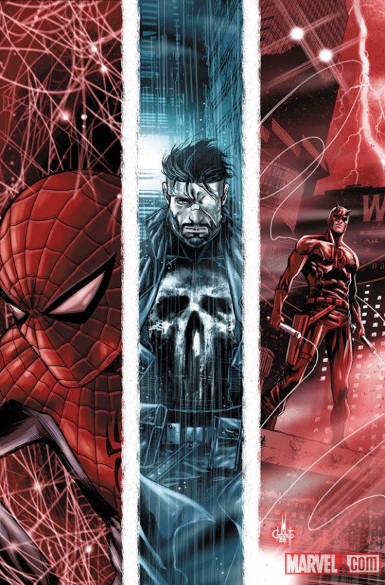 The Punisher (2011) #10 cover by Marco Checchetto