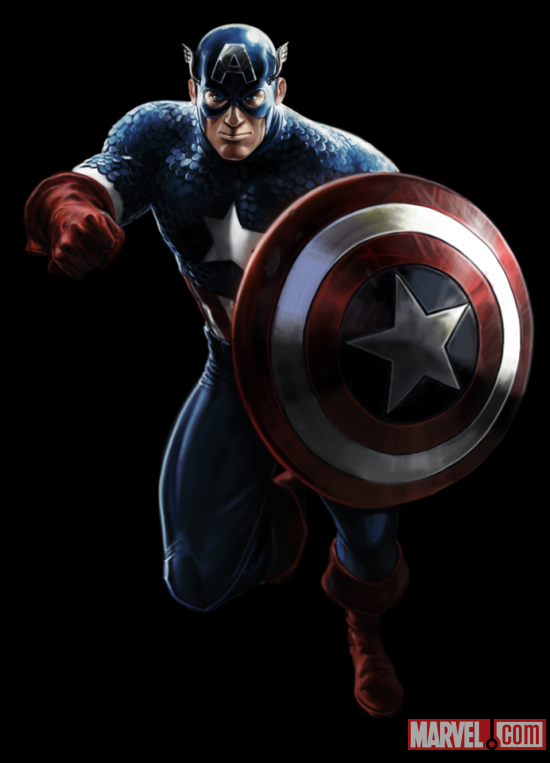 Captain America from : Marvel Avengers Alliance