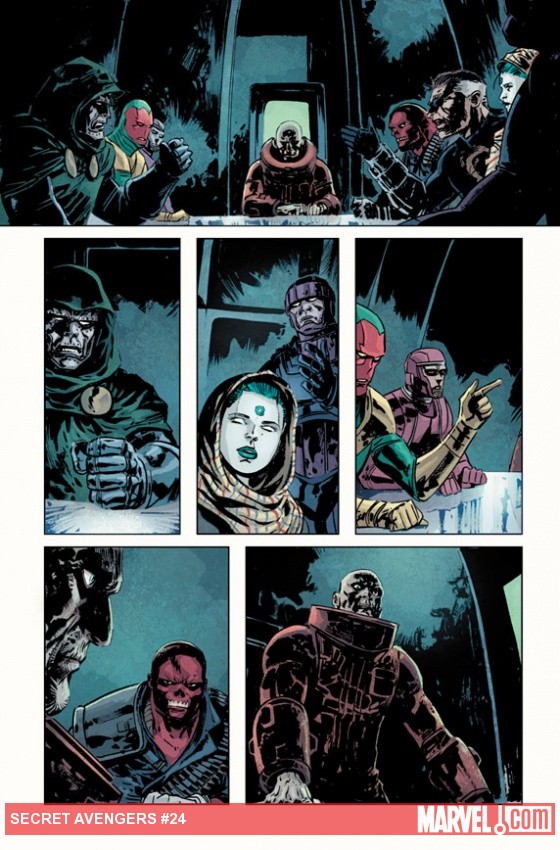 Secret Avengers #24 preview art by Gabriel Hardman 