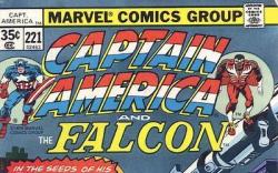 Captain America #221 cover by Tony DeZuniga