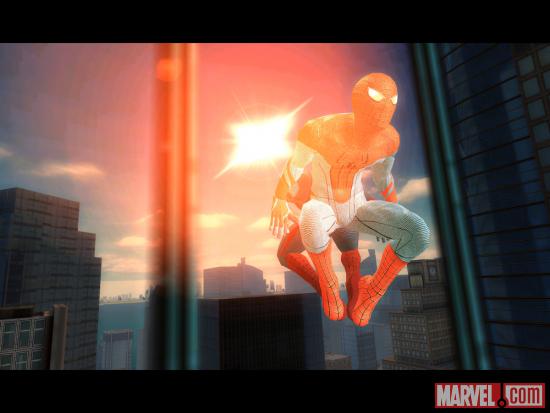 Screenshot of Spidey from The Amazing Spider-Man Game for Android and IOS