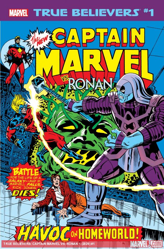 True Believers: Captain Marvel Vs. Ronan (2019)