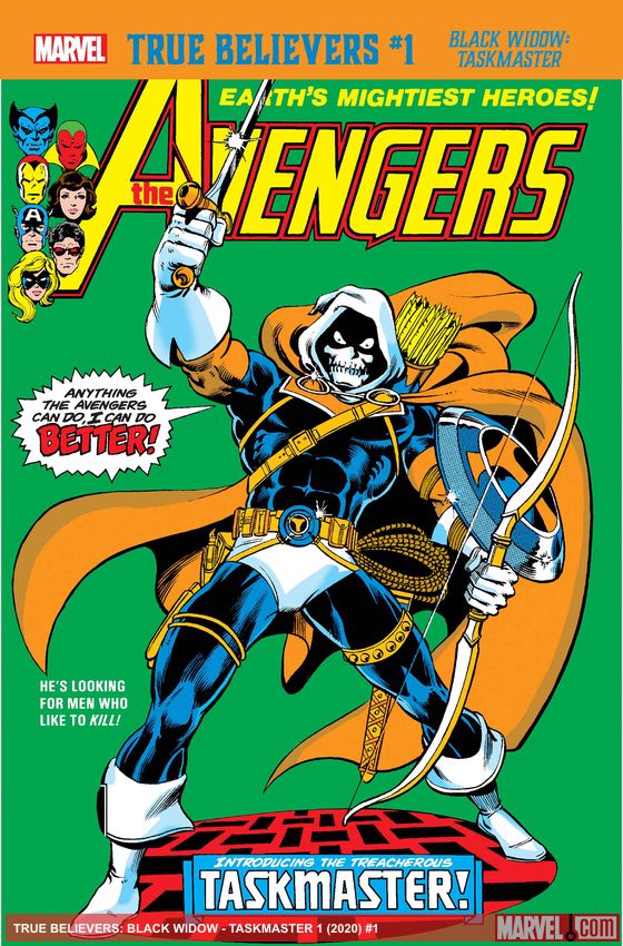 True Believers: Black Widow - Taskmaster  (2020)