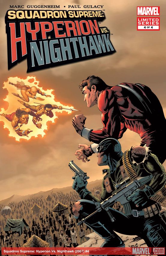 Squadron Supreme: Hyperion Vs. Nighthawk (2007) #4