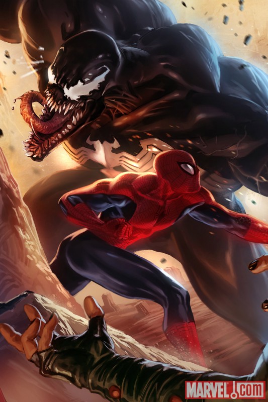 Siege: Spider-Man #1 cover by Marko Djurdjevic