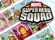 MARVEL SUPER HERO SQUAD COMIC STRIPS