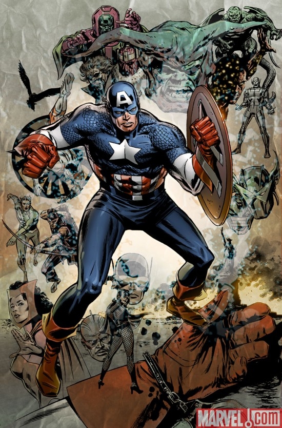 CAPTAIN AMERICA #600 Interior Art