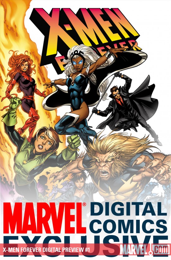 X-MEN FOREVER DIGITAL PREVIEW DIGITAL COMIC 1 (2009)