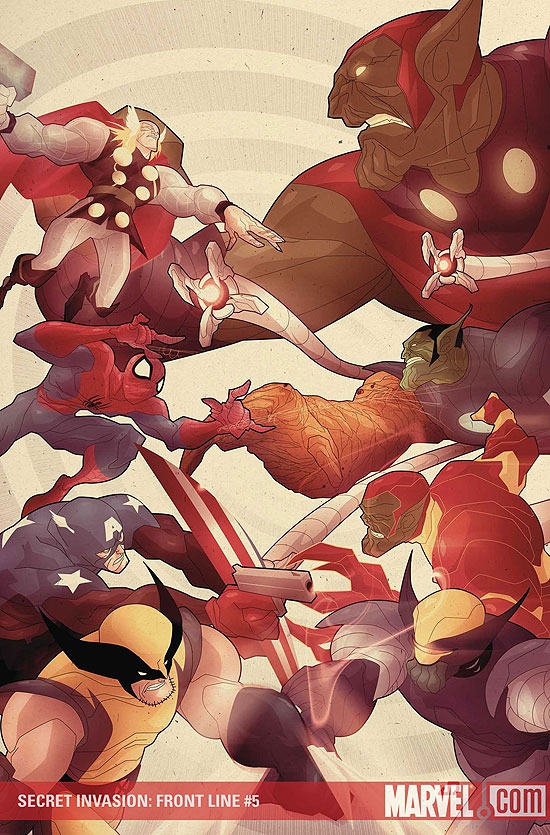 SECRET INVASION: FRONT LINE #5