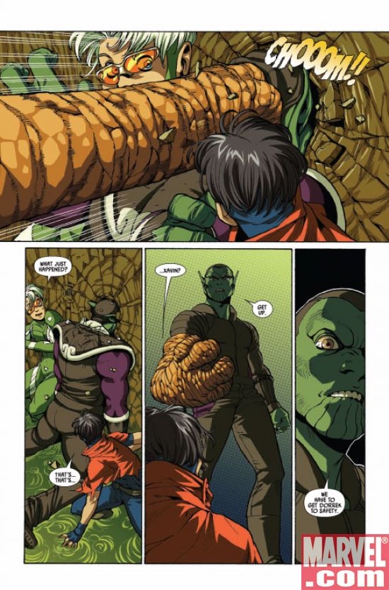 SECRET INVASION: RUNAWAYS/YOUNG AVENGERS #2, page 6