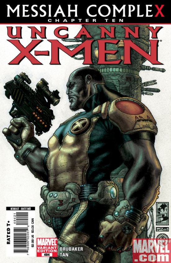 UNCANNY X-MEN #494 BIANCHI COVER