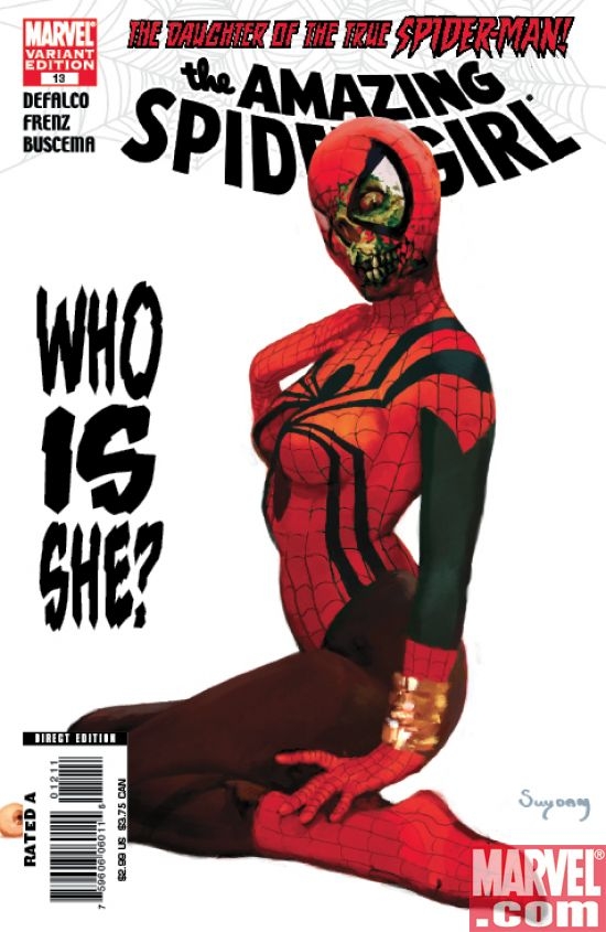 Amazing Spider-Girl #13 zombie variant