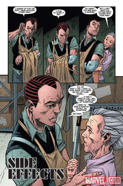 AMAZING SPIDER-MAN PRESENTS: AMERICAN SON #3 preview art by Philipe Briones