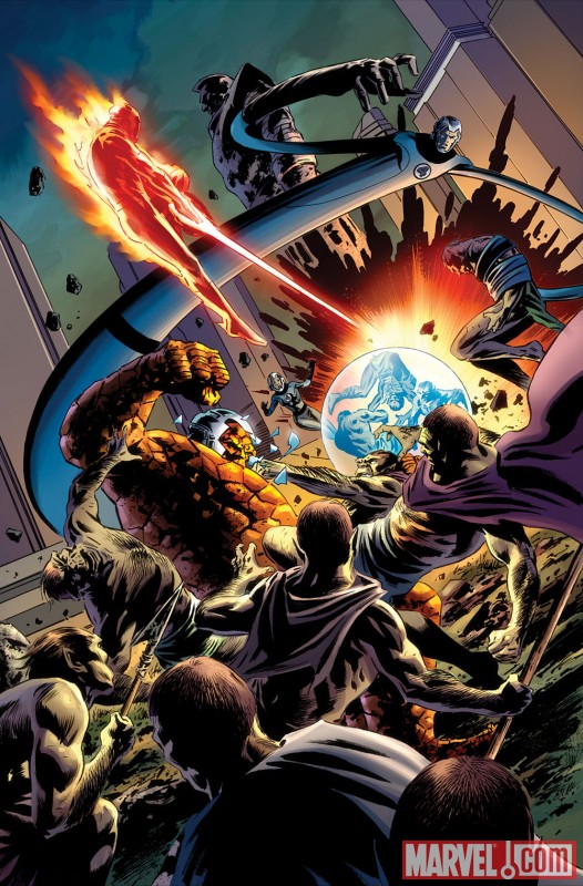 Image Featuring Fantastic Four, Human Torch, Invisible Woman, Mr. Fantastic
