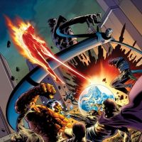 Image Featuring Fantastic Four, Human Torch, Invisible Woman, Mr. Fantastic