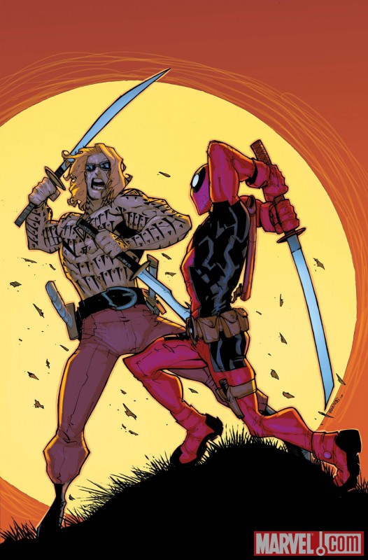 DEADPOOL TEAM-UP #891 cover by Humberto Ramos